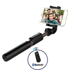 Amazon Hot Sales Remote Bluetooth selfie stick with Tripod Wireless for iPhone / Android