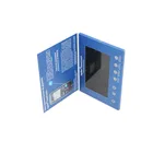 Hot Sale 5 inch mining video invitation card making in factory