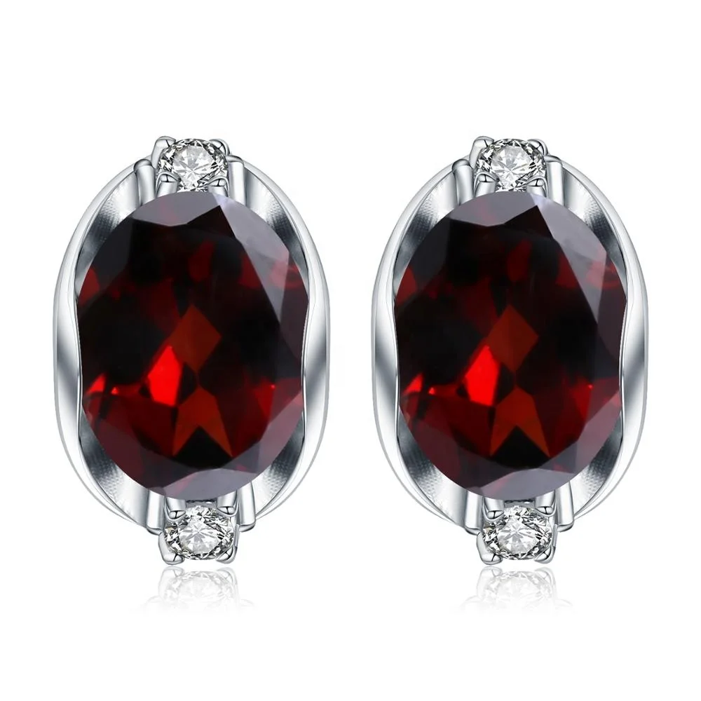 Abiding Classic Natural Red 925 Sterling Silver Earring Silver Earrings Women Engagement Earring Jewelry
Abiding Classic Natural Red 925 Sterling Silver Earring Silver Earrings Women Engagement Earring Jewelry