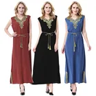 arabic thobe muslim night dress women kaftan