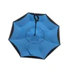 Manual Open Close Double Layers Curved Edge Custom Available Reverse Umbrella