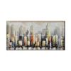 2019 New Special Offer Busy Modern City Landscape Hand-painted Oil Paintings On Canvas Top Quality Night Scenery Wall Painting