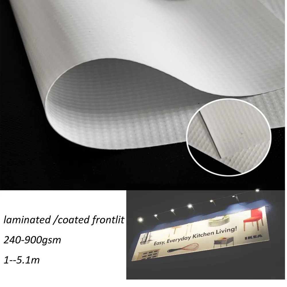 Outdoor Advertisement Printing Material PVCFrontlit Flex Banner Roll
