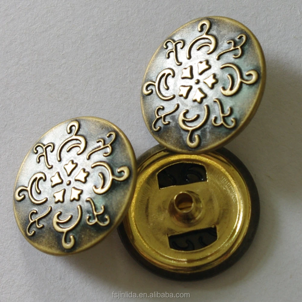 Buy Wholesale China High-quality Antique Brass Snap Buttons & Antique Brass Snap  Buttons at USD 0.03