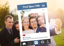 Promosi Bingkai Foto Instagram Beli Produk 2017 Desain Pernikahan Liburan
