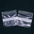 Clear custom printed pvc ziplock bag small plastic bag
