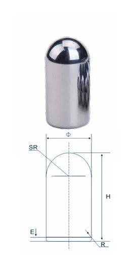 hpgr carbide stud
