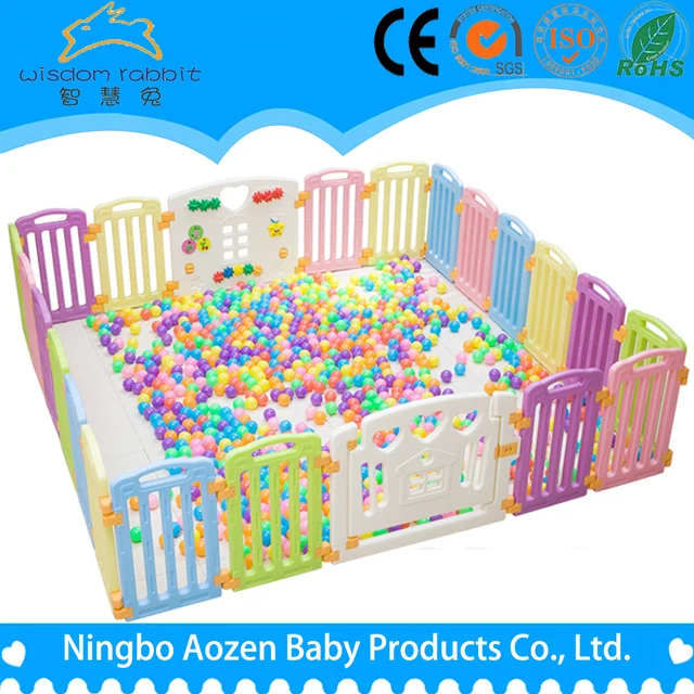 round baby playpen factory provides plastic modern baby playpen