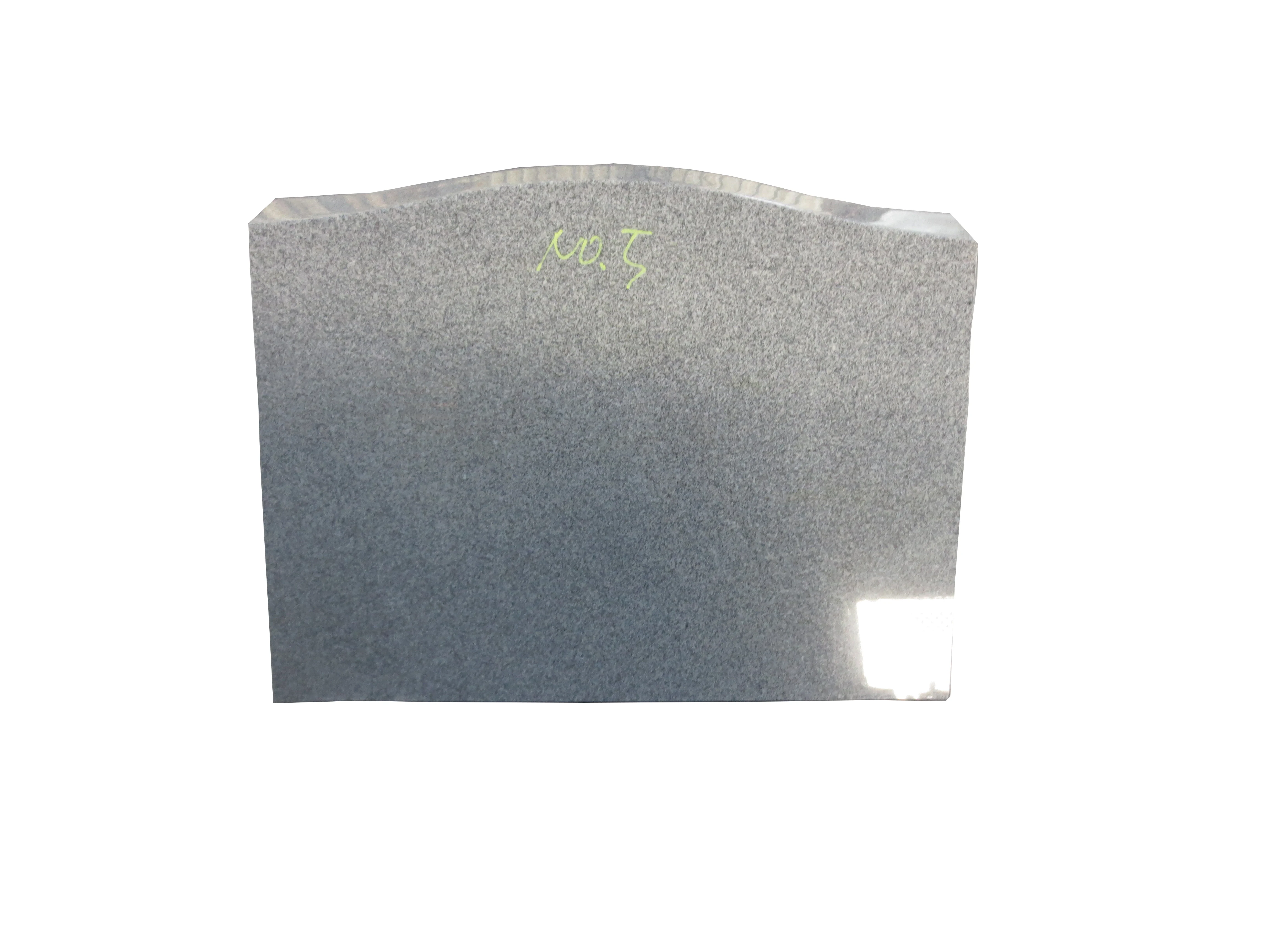 low price g633 light gray granite slants design cemetery