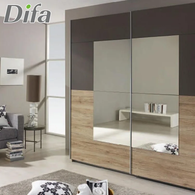 Custom Factory Supply Mirror Malaysia Closet Wardrobe Mirror Doors