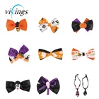 Halloween Pet Puppy Dog Cat Bow Tie Adjustable Dog Wholesale Pet Dog Hair Bows Clips