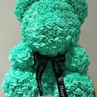 Rose Beautiful Handmade Preserved Rose Teddy Bear For Girlfriend Love Gift