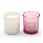 Customizable logo luxury soy wax gift box luxury scented candle