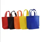 China Wholesale Cheap Promotional Custom Logo Printed Fabric Tote Laminated Non-Woven Shopping Eco Bags