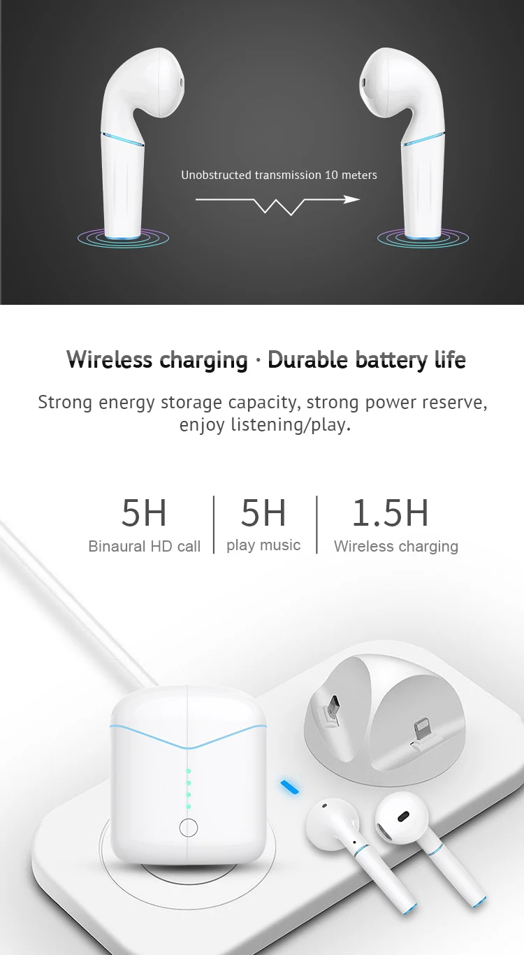 new invented products wireless waterproof earbuds with mic P20 tws wireless earphone - ANKUX.COM