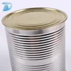 Metal round shape latas para conservas alimentares milk food tin tomato paste can sizes easy open cans used for food