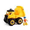 Amazon HOT selling wholesale educational DIY assembly truck children toys