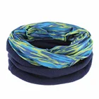 Boys' printed fleece lining woven bandana