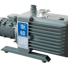 Industrial double stage rotary vane vacuum pump
