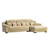 Sectional couch living room leather sofa