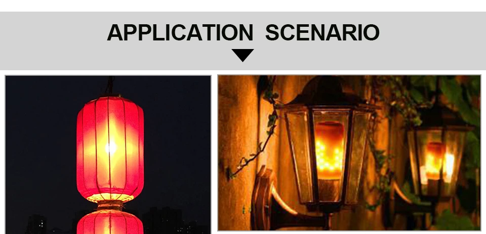 Ampoule LED Flame Lamps E14 E27 E26 B22  vuur lamp (9)