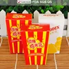 Top level quality white cardboard popcorn chicken box with factory price