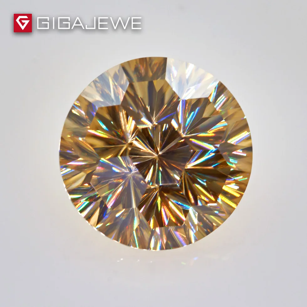 IGAJEWE New Angle Eye Cut Yellow Color 7ct 12mm Wholesale Customized synthetic moissanite diamond for making fashion jewelry
IGAJEWE New Angle Eye Cut Yellow Color 7ct 12mm Wholesale Customized synthetic moissanite diamond for making fashion jewelry