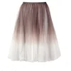 New arrival long casual tulle skirt women fashion maxi skirt