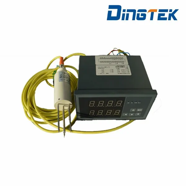 Electronics digital and analog output soil temperature moisture meter