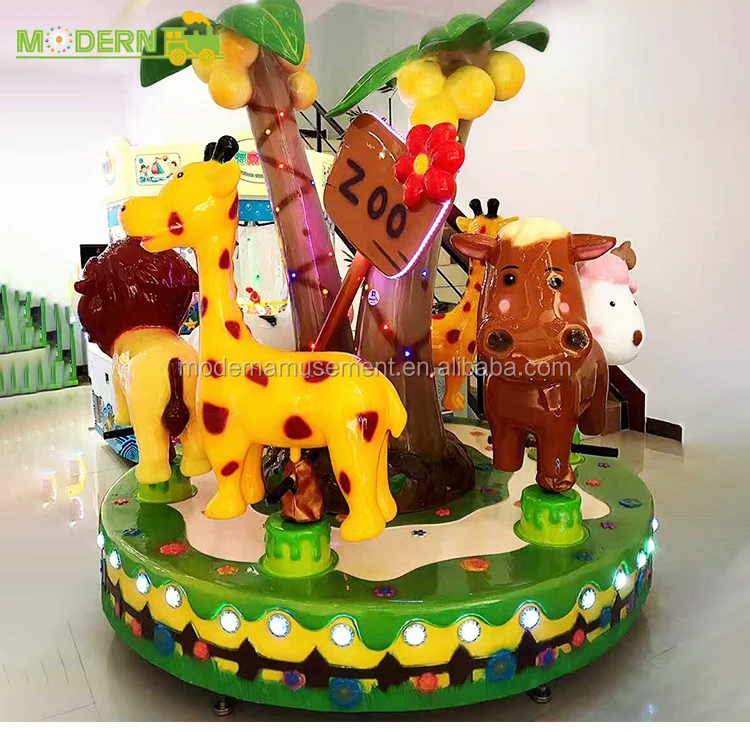 Factory supplier best selling outdoor luxury theme park fun carousel for children
