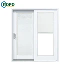 Australia Standard Glass Powder Coat Design Aluminum Slide Entry Door For Kitchen