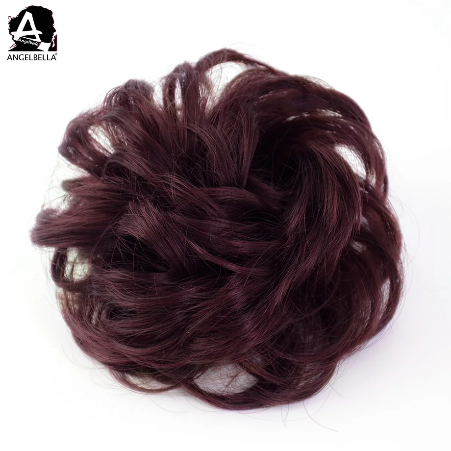 Angelbella Headwear Hair Bun Pieces Different Colors Flower Hair