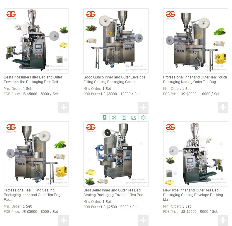Automatic Round Shape Filter Coffee Powder Pod Filling Making Packaging Machines Price Round Tea
