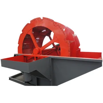 2019 high cleaning degree spiral bucketed sand washer and gravel wash plant