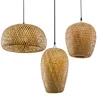 Modern Handmade Wicker Rattan Bamboo Pendant Lamp