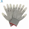 New designed esd conductive glove without polyurethane coated carbon gloves cleanroom for industry use