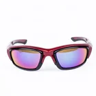 2019 New fashion red polarized scratch sunglasses unisex biking sport glasses women driving goggles