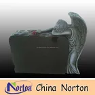 Headstone Green Tombstone Tombstone Prices Carved Red Rose Flower Headstone Green Angel Grainte Tombstone NTGT-102
