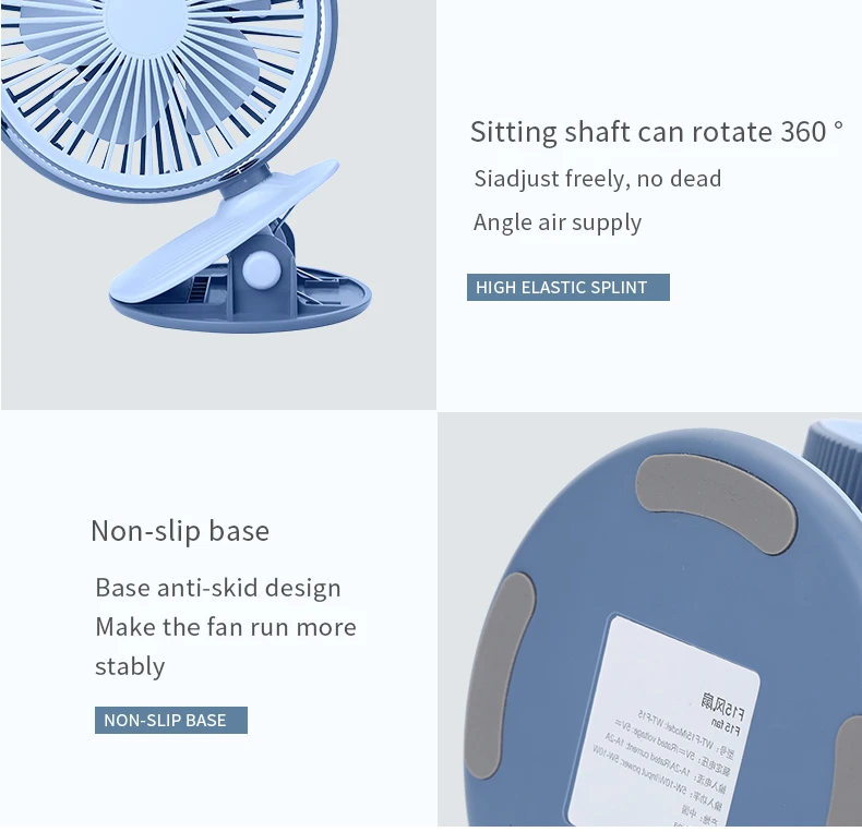 Table Fan, IMYCOO, Portable, 2000mah - detail 24