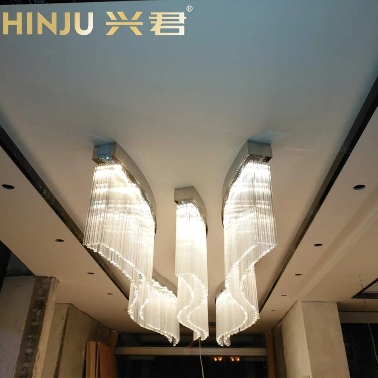 Large crystal hanging european chandelier ceiling lamp led light ceiling light