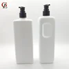 High grade 500ml PET rubber coated bottle Rubber finish soft touch empty plastic lotion bottle spray lotion bottle for shampoo