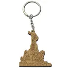 Plastic Made In China Wood Crafts Keychain