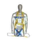 Wholesale fall protection harness kit climbing harness 5 points safety belt full body safety harness with shock absorber