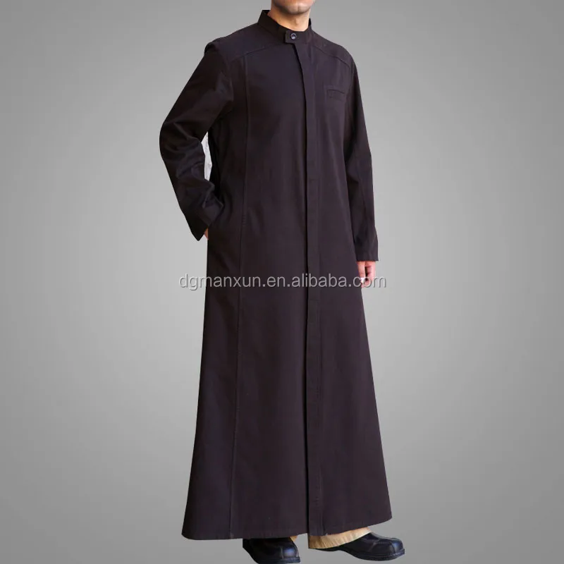 Full length abu bakr jubba muslim robe men new style islamic muslim men thobe