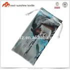 High quality Photo printing double drawstring microfiber ski goggle pouch bag