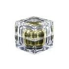 Latest Style Iso9001 Beautiful Glass Cosmetic Jar Bottle