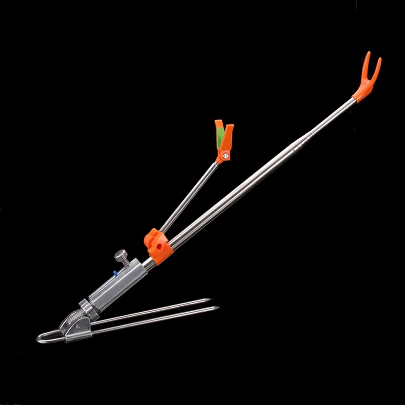 Hengjia Fishing rod fishing bracket Fortress 2.1 m stainless steel rod frame aluminum alloy insert, As picture
Hengjia Fishing rod fishing bracket Fortress 2.1 m stainless steel rod frame aluminum alloy insert, As picture