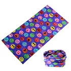 BSCI Multifunctional 100% Microfiber Polyester Seamless Tube Headwear Bandana Headband