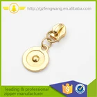Custom logo 8# zipper slider non lock zip pulls Wholesale