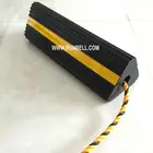 22 "Rubber Vliegtuigen Wiel Chocks Enkele met Touw